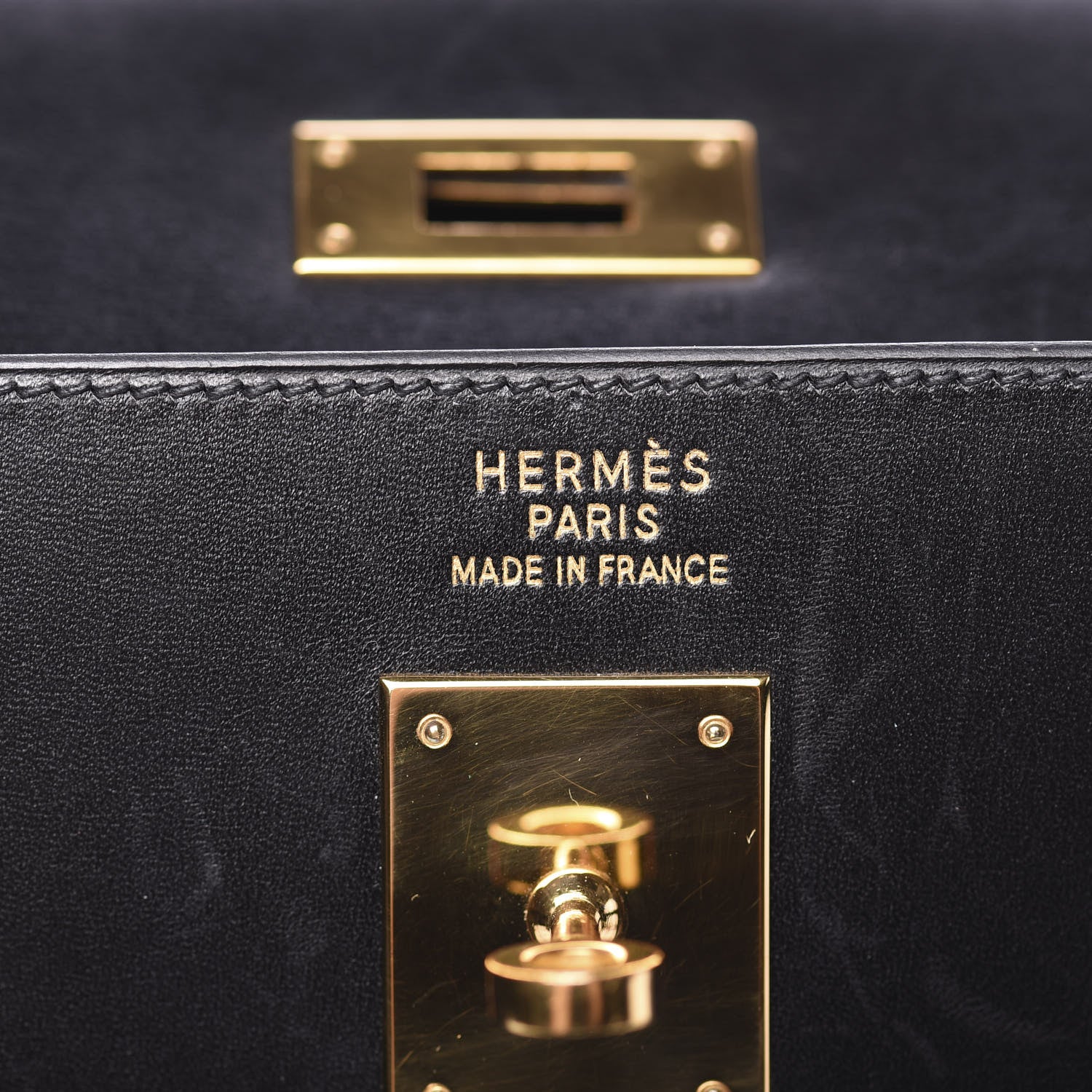 Hermes Box Kelly Sellier 35 Black 8 of 42