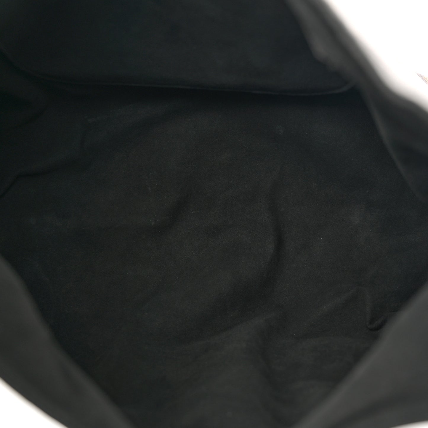 Monogram Flower Hobo Black