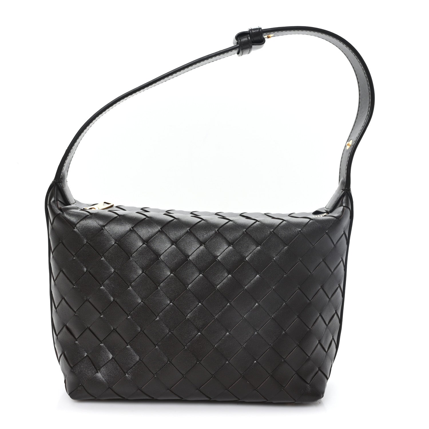 Bottega Veneta Calfskin Nappa Intrecciato Mini Wallace Fondant 1 of 10
