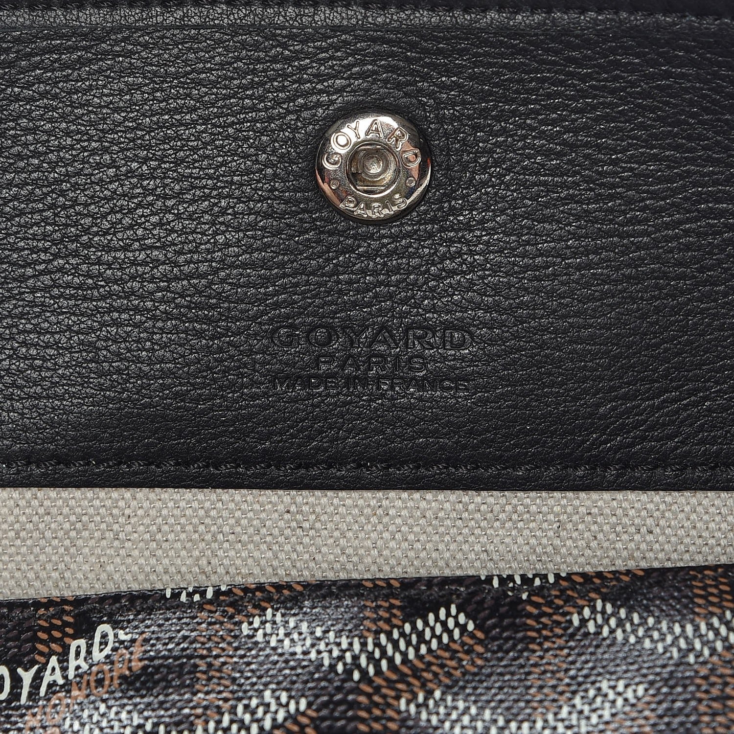 Goyard Goyardine Saint Louis PM Black 7 of 9