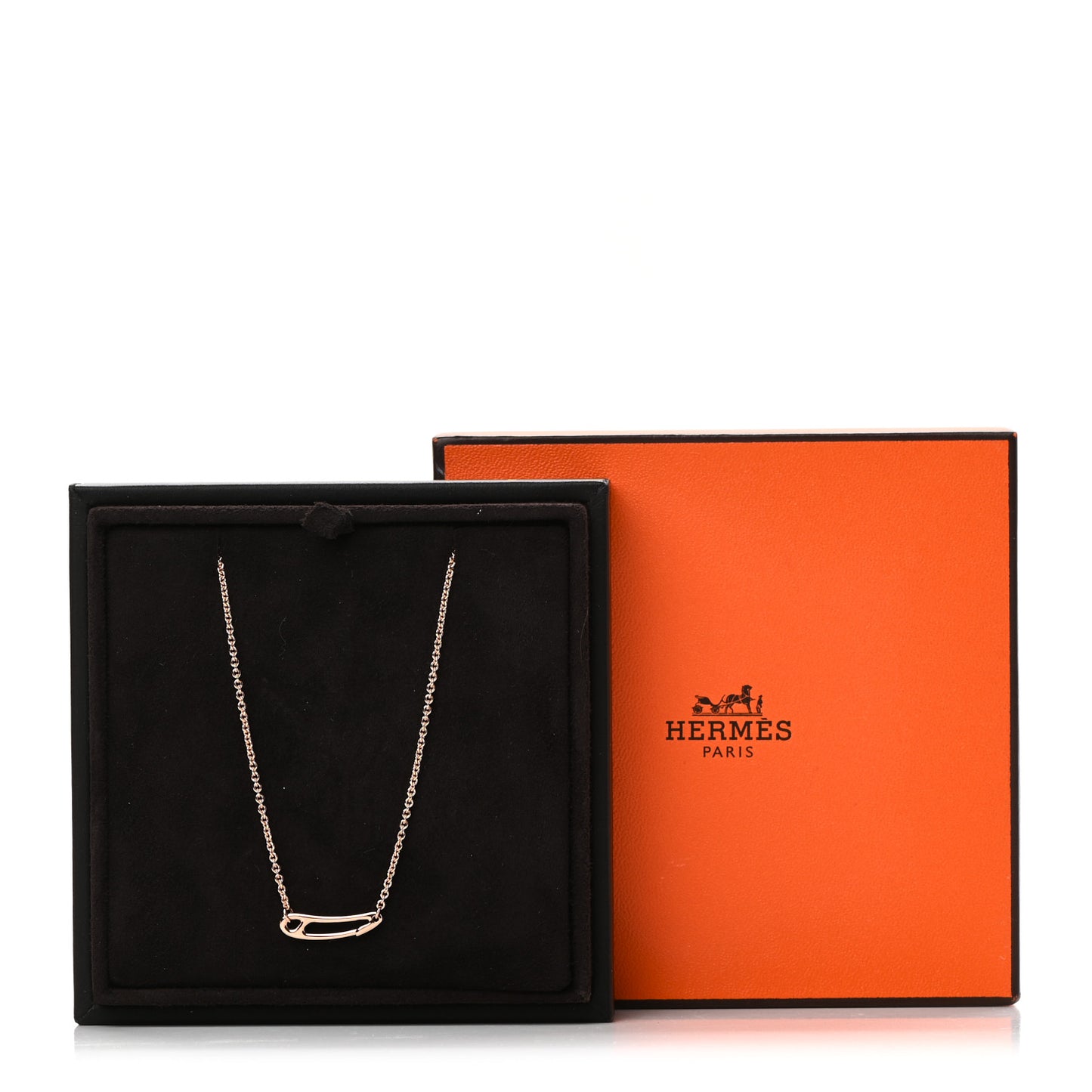 18K Rose Gold Chaine d'Ancre Mini Punk Necklace ST