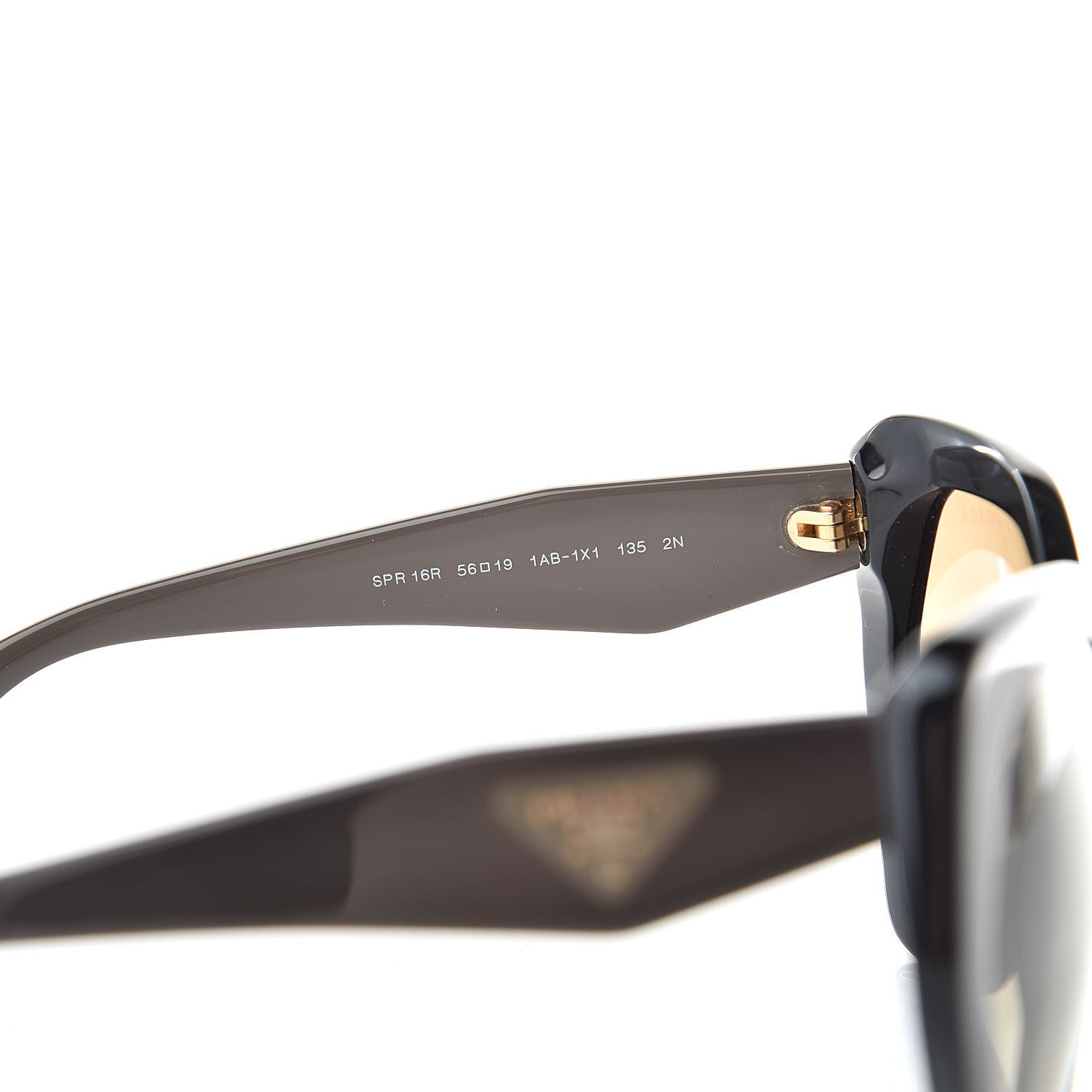 Prada Sunglasses SPR 16R Black 5 of 8