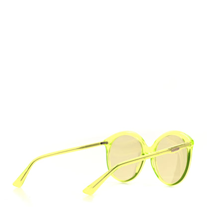 Gucci Acetate GG Sunglasses GG0257S Yellow 4 of 7