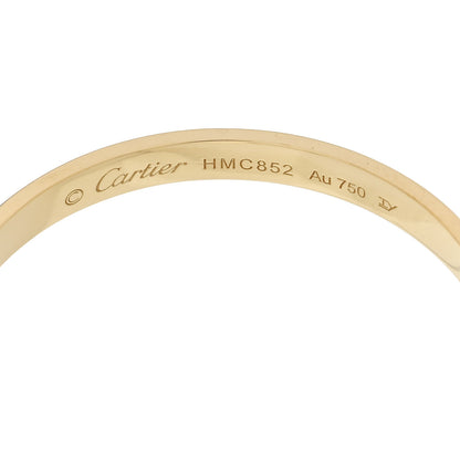 Cartier 18K Yellow Gold Large LOVE Hoop Earrings 4 of 5