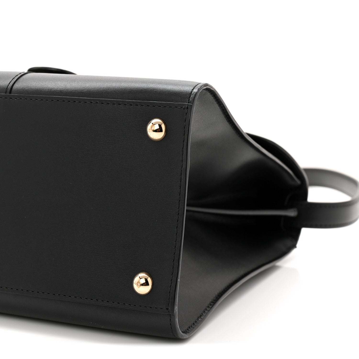 Delvaux Box Calfskin MM Brillant Satchel Black 10 of 11