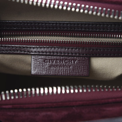Givenchy Calfskin Suede Small Fringe Antigona Burgundy 7 of 13