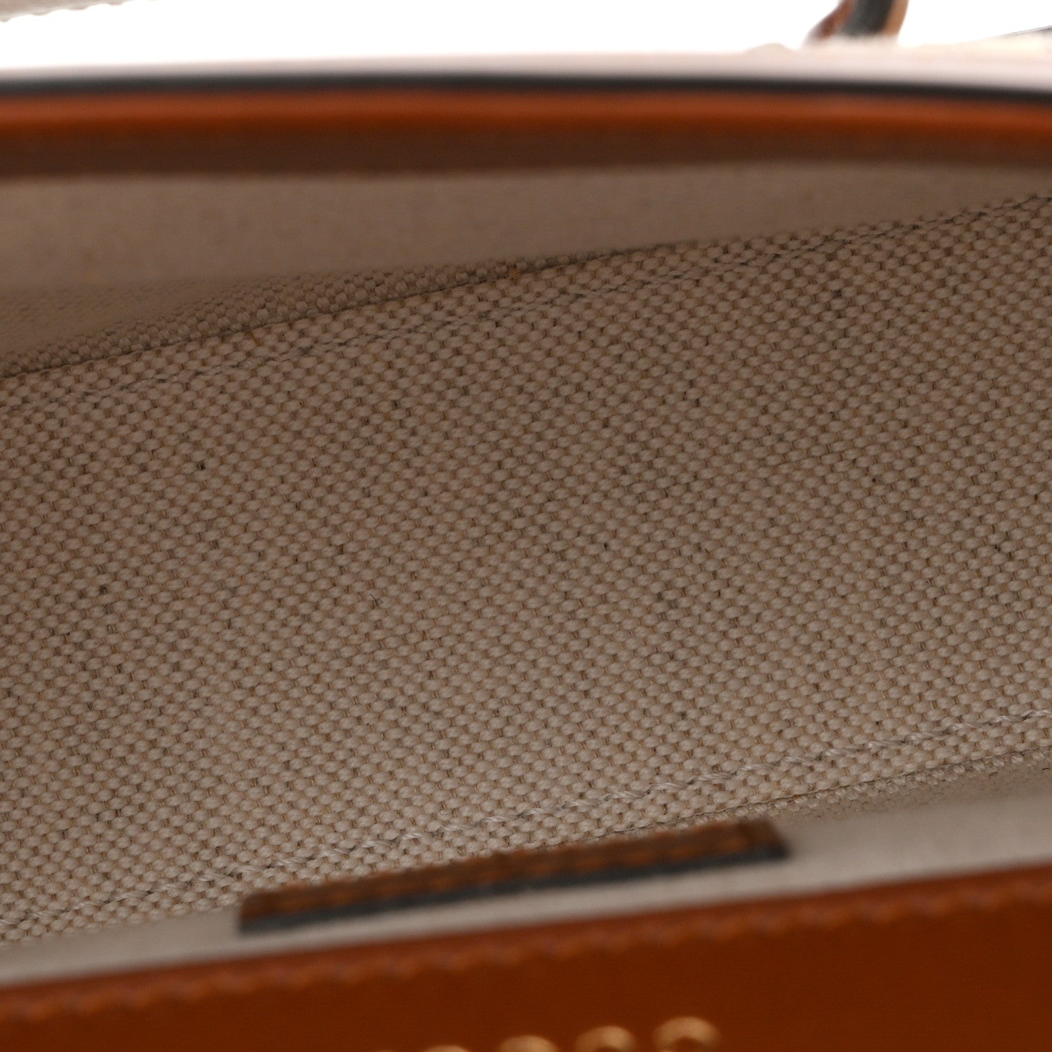 Gucci New Canvas Charisma Calfskin Crystal GG Monogram Mini Horsebit 1955 Shoulder Bag Camel Ebony 5 of 11