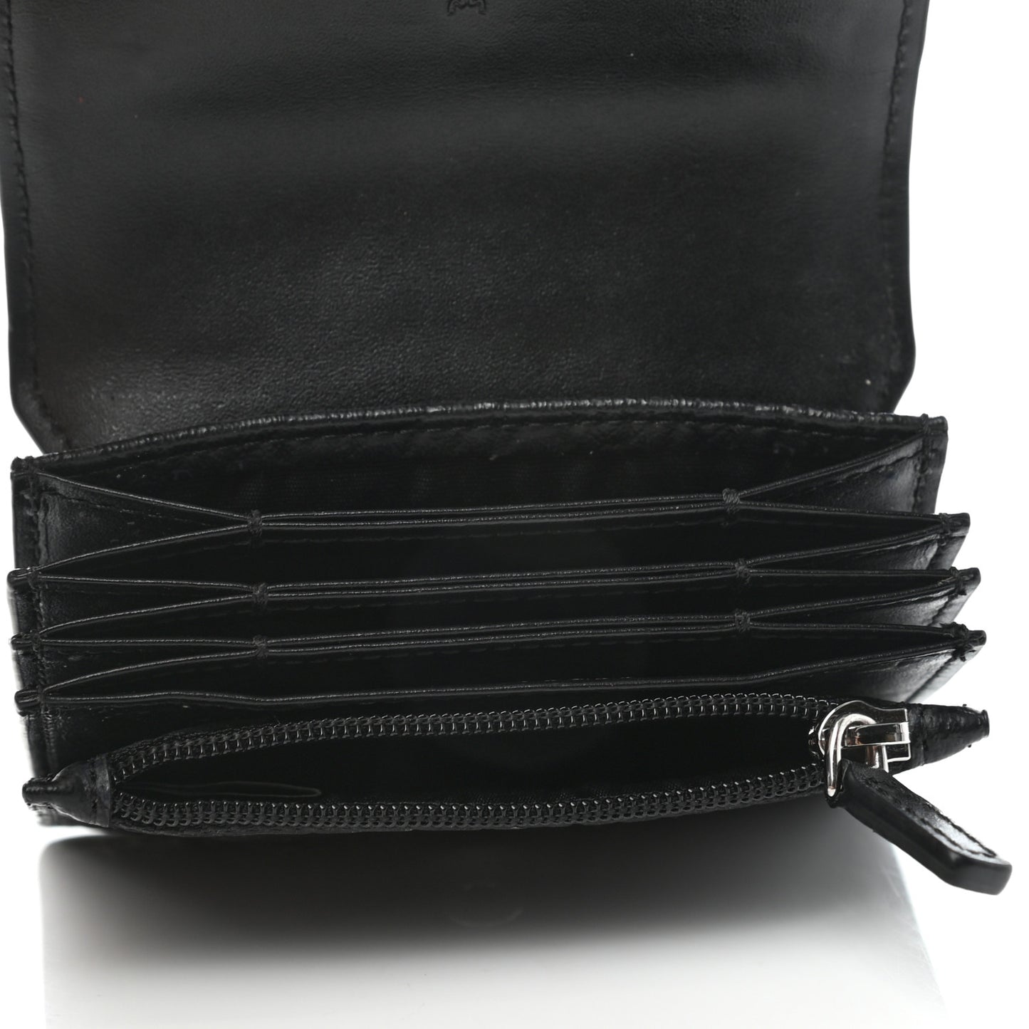 Visetos Mini Accordion Card Wallet Black
