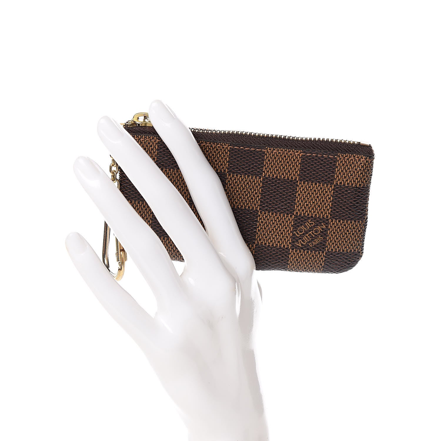 Louis Vuitton Damier Ebene Key Pouch 2 of 8