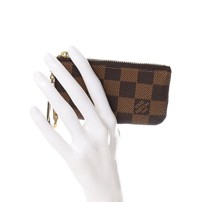 Louis Vuitton Damier Ebene Key Pouch 2 of 8