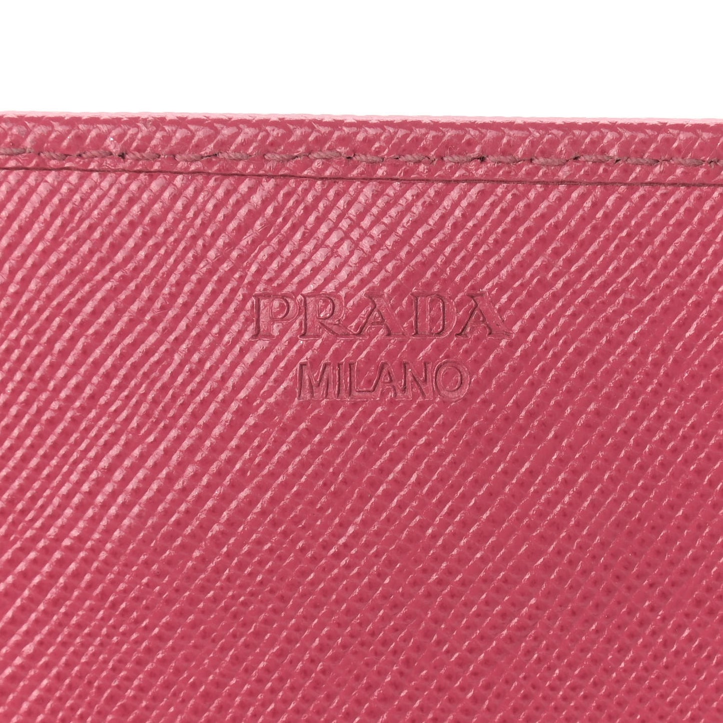 Saffiano Metal Oro Chain Wallet Ibisco