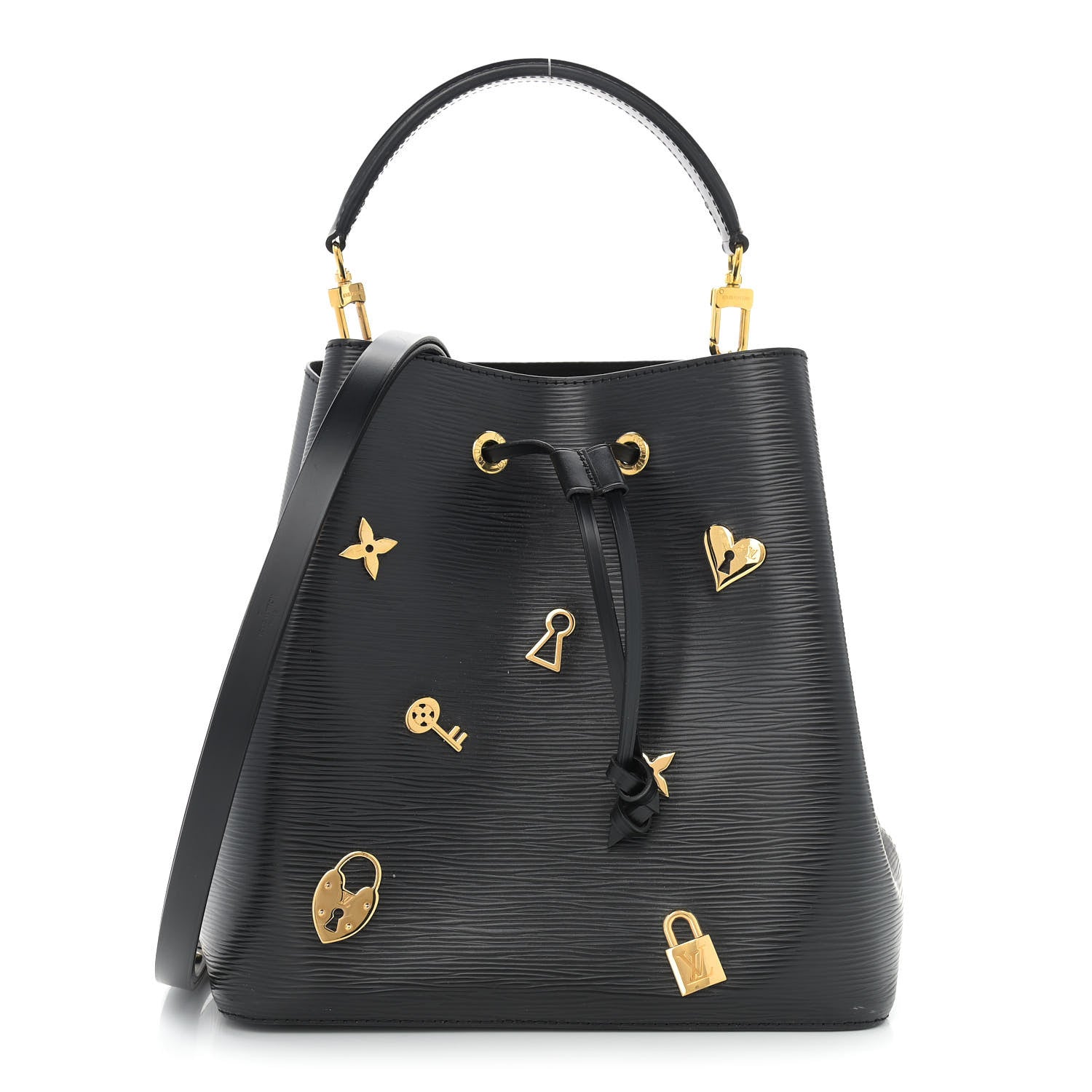 Louis Vuitton Epi Love Lock NeoNoe Black 1 of 12