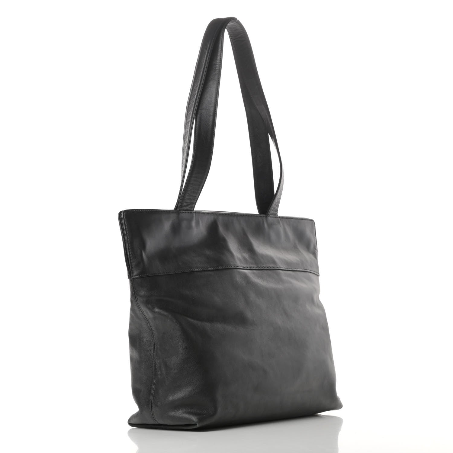 Chanel Lambskin CC Shoulder Bag Black 3 of 13