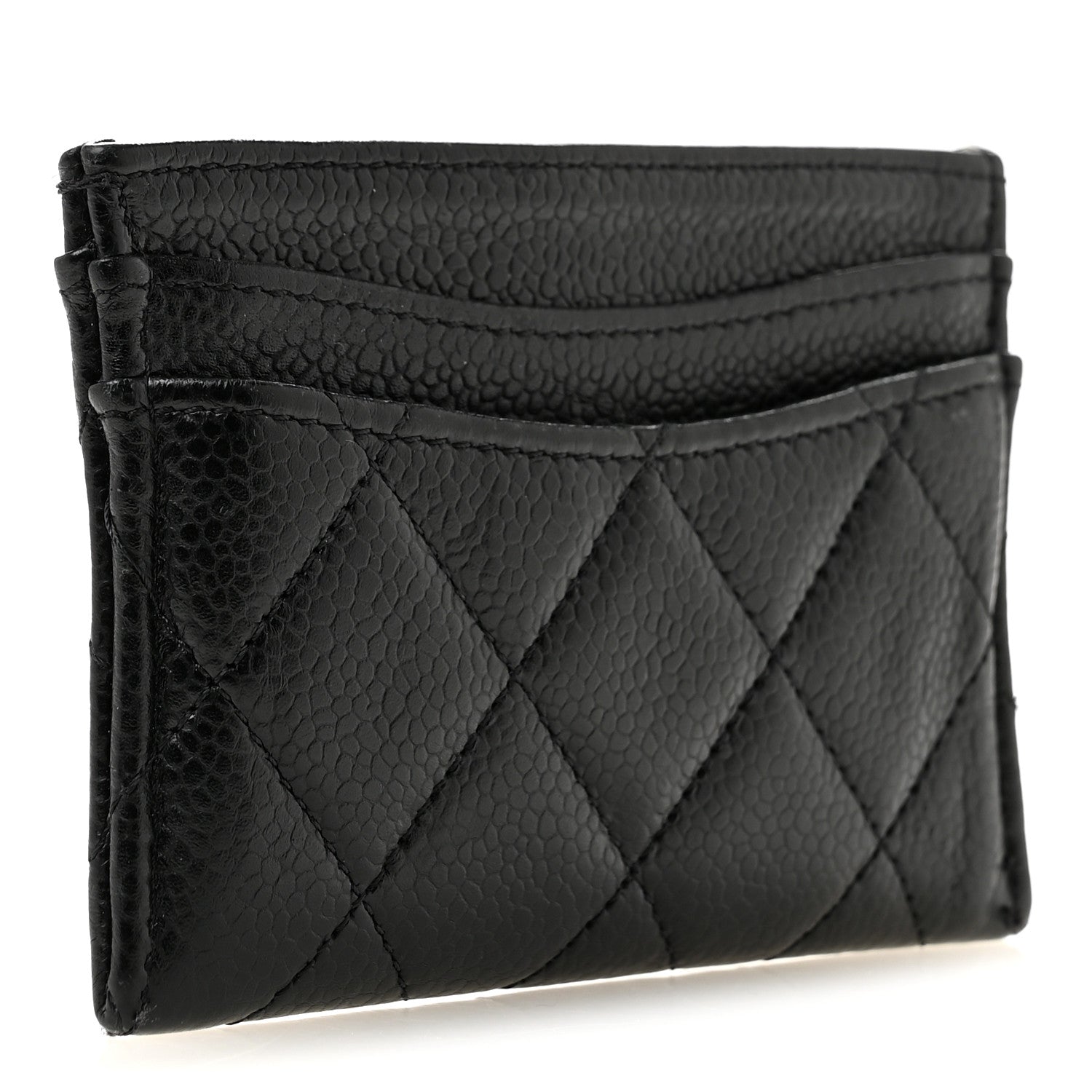 Chanel Caviar Quilted Card Holder Black 3 of 13