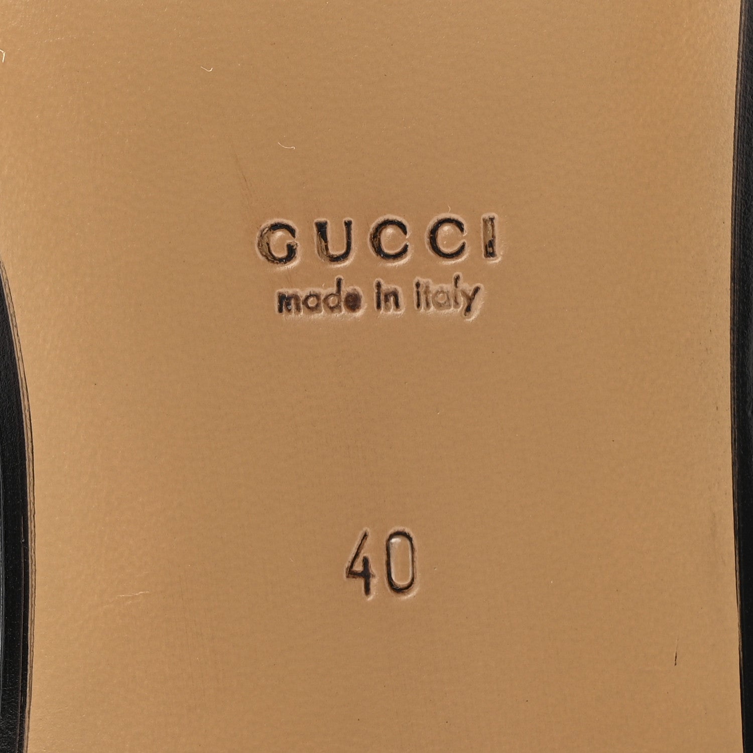 Gucci Calfskin Womens Princetown Slippers 40 Black 8 of 11