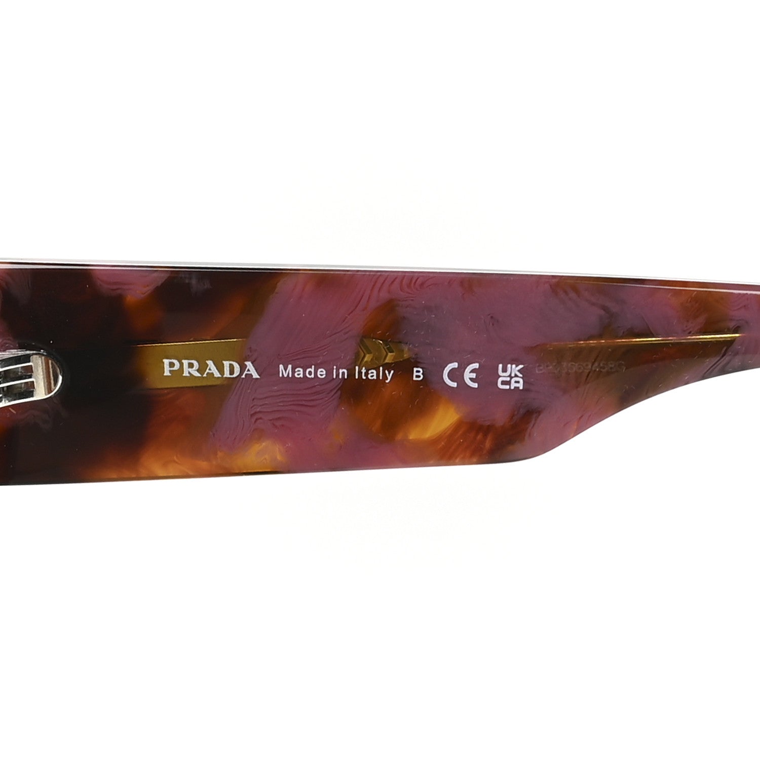 Prada Acetate Sunglasses SPR A08 Tortoise 6 of 8