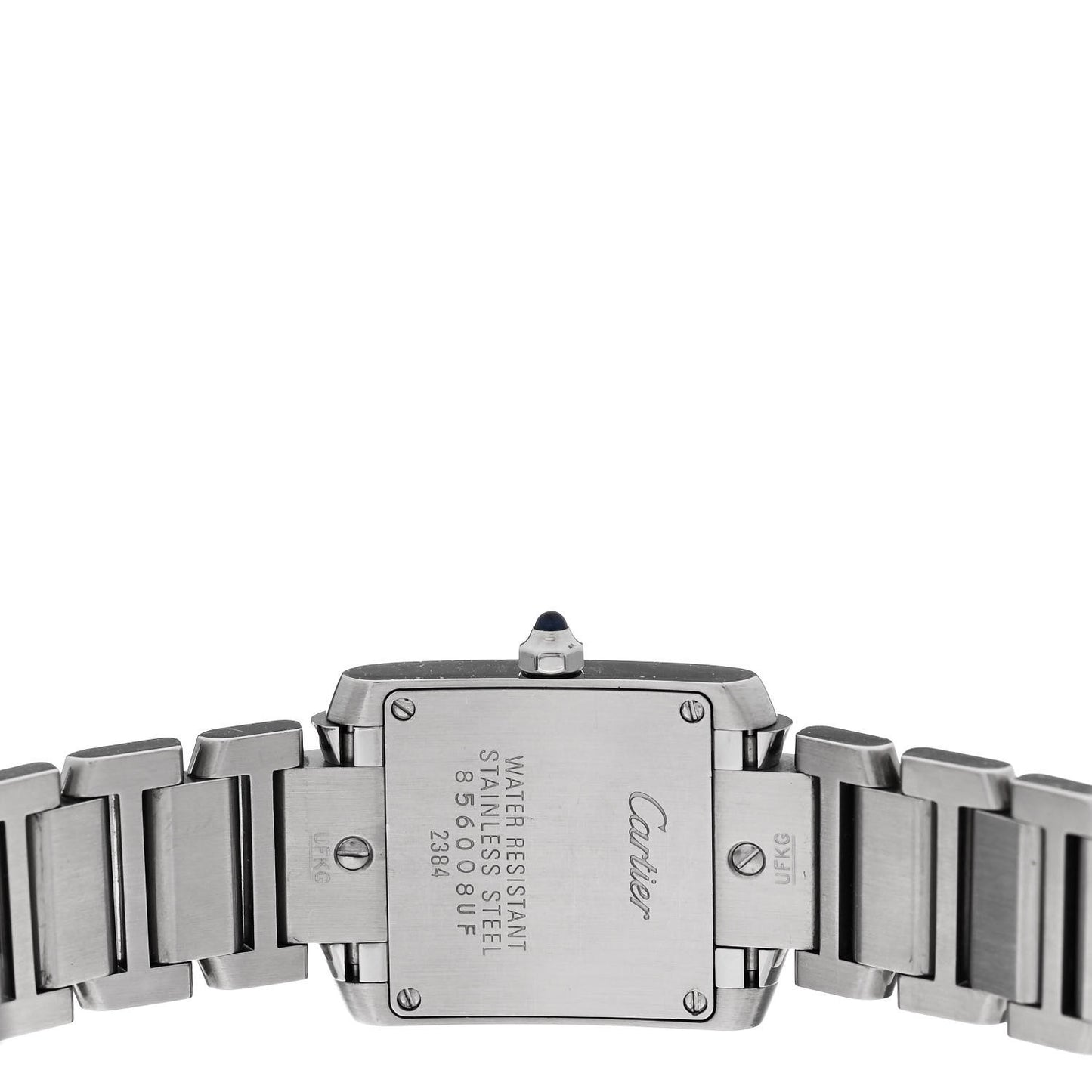 Stainless Steel 20mm Tank Francaise Quartz Watch