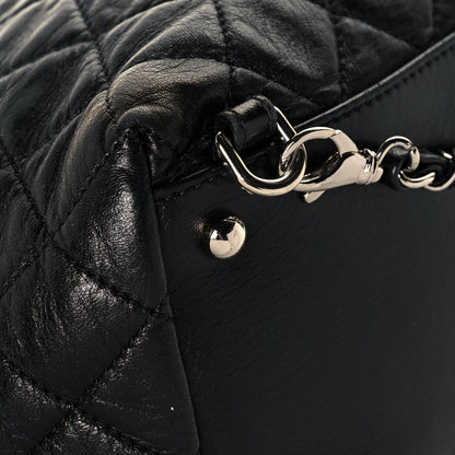 Chanel Lambskin Quilted Beijing Backpack Black 7 of 16
