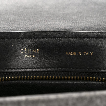 Celine Felt Smooth Calfskin Tri-color Medium Trapeze Brick 6 of 12