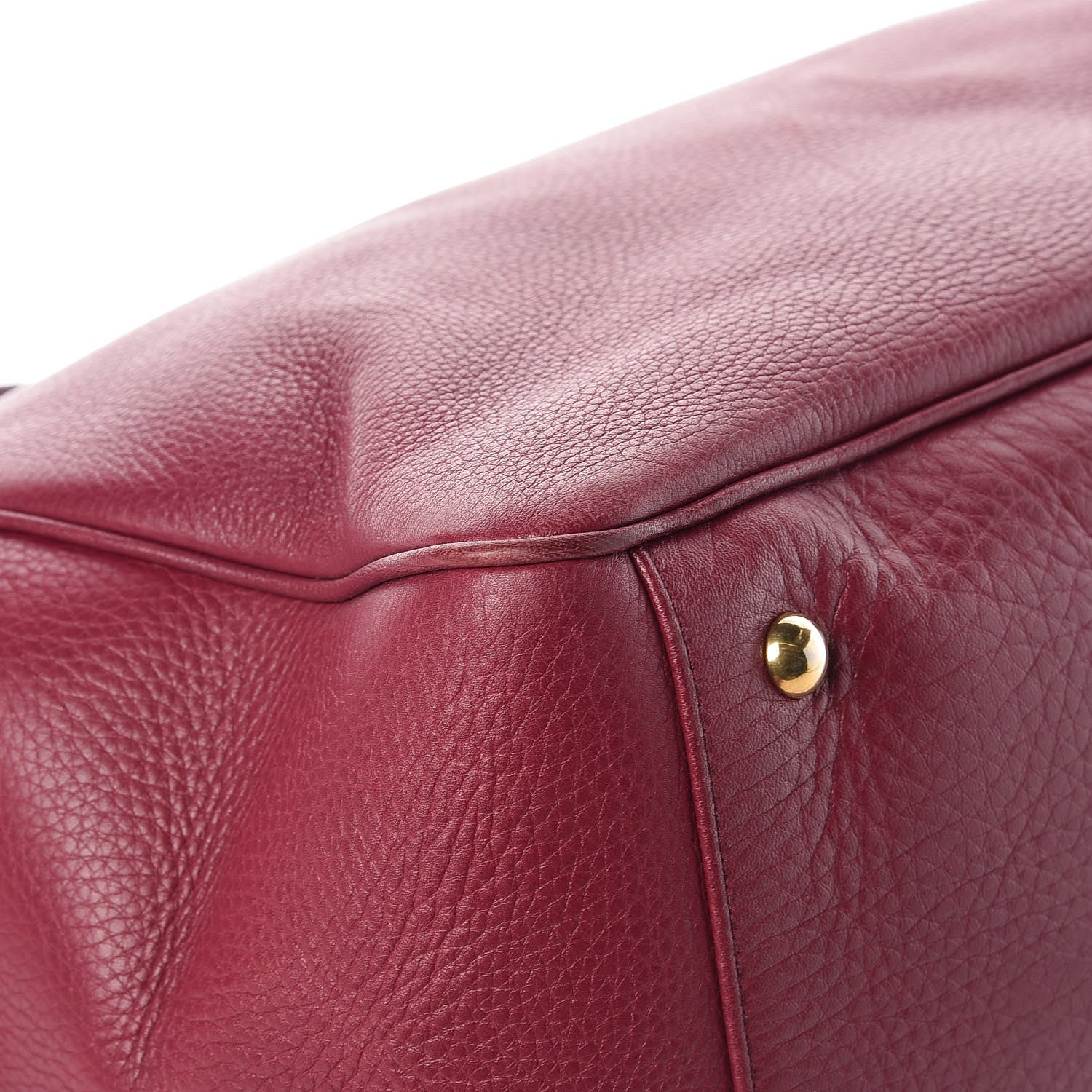 Gucci Cellarius Calfskin Medium 1973 Top Handle Satchel Cherry Gloss 15 of 15