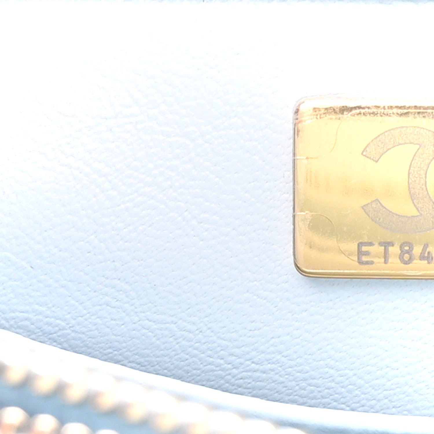 Chanel Caviar Quilted Small Coco Handle Flap Light Blue 8 of 12