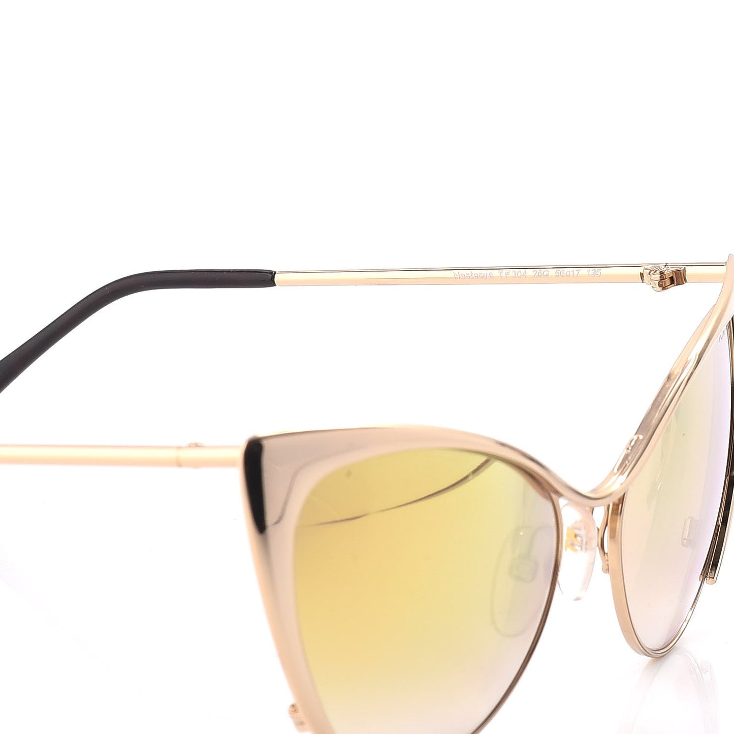 Nastasya Cat Eye Sunglasses TF304 Rose Gold