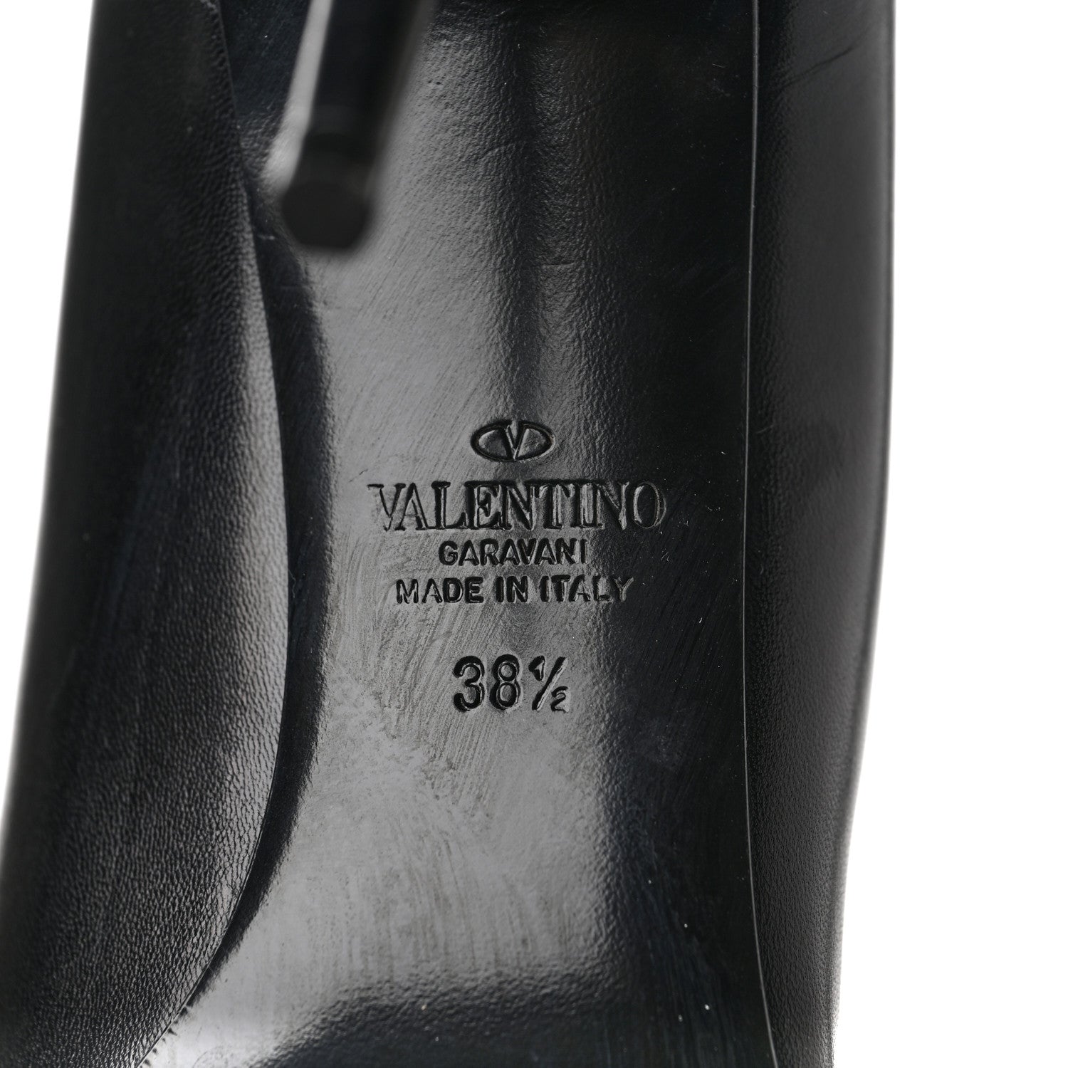 Valentino Garavani Kidskin Rockstud Alcove 90mm Pumps 38.5 Black 6 of 9