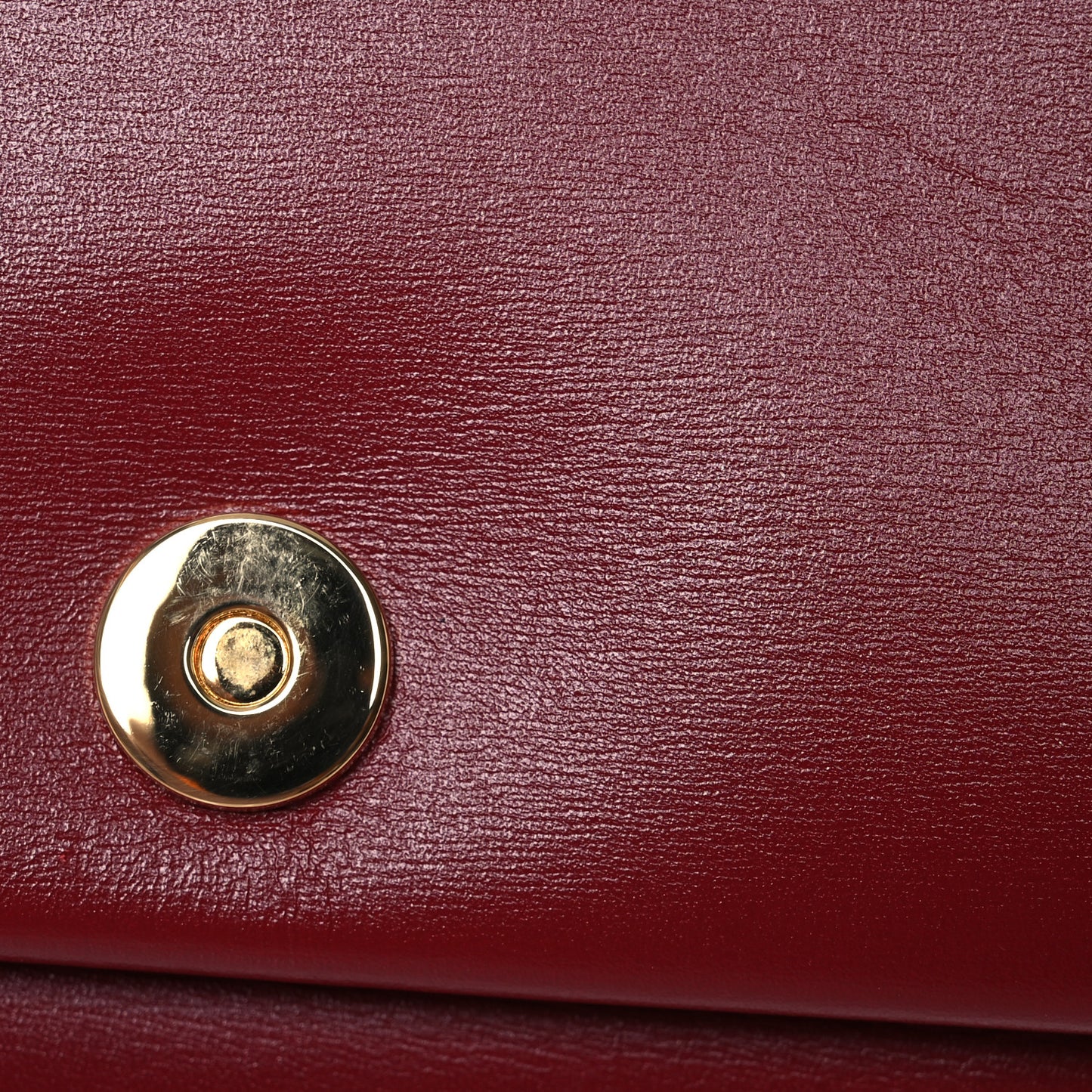 Vitello Palmellato Lux Bi-Color Small Arli Flap Shoulder Bag New Cherry Red Black