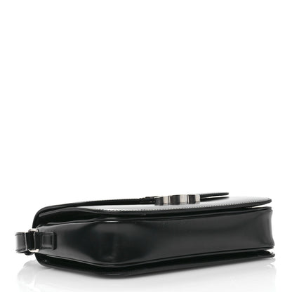 Celine Shiny Calfskin Medium Triomphe Black 4 of 11