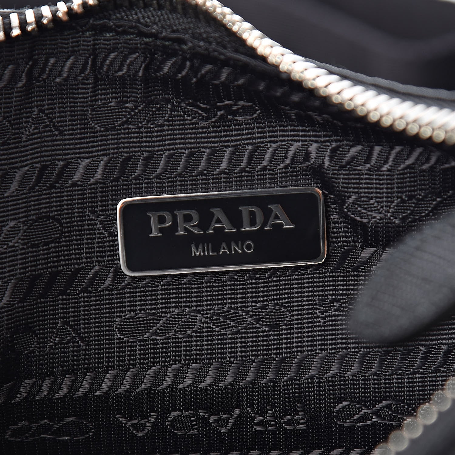 Prada Nylon Re-Edition 2005 Shoulder Bag Black 6 of 11