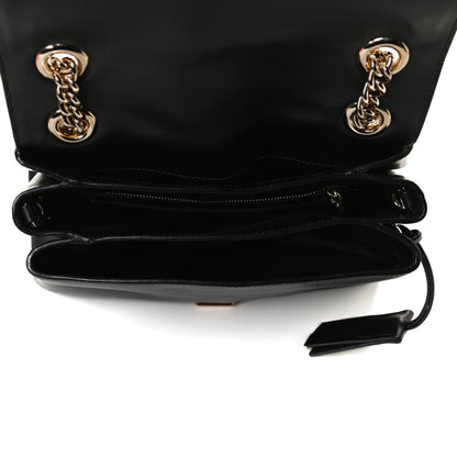 Miu Miu Soft Calfskin Top Handle Satchel Black 5 of 15