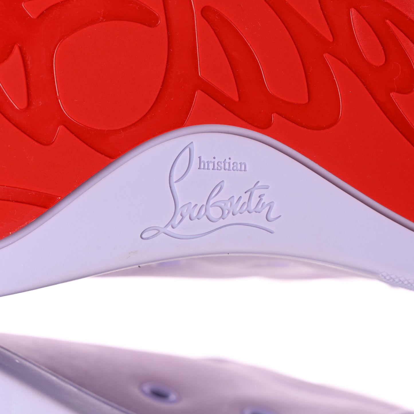 Veau Velours Louis Junior Flat Sneakers 40 Lilac Smoke