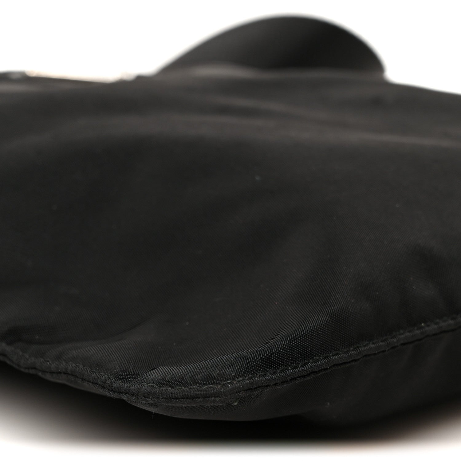Prada Nylon Vela Flat Messenger Bag Black 9 of 10