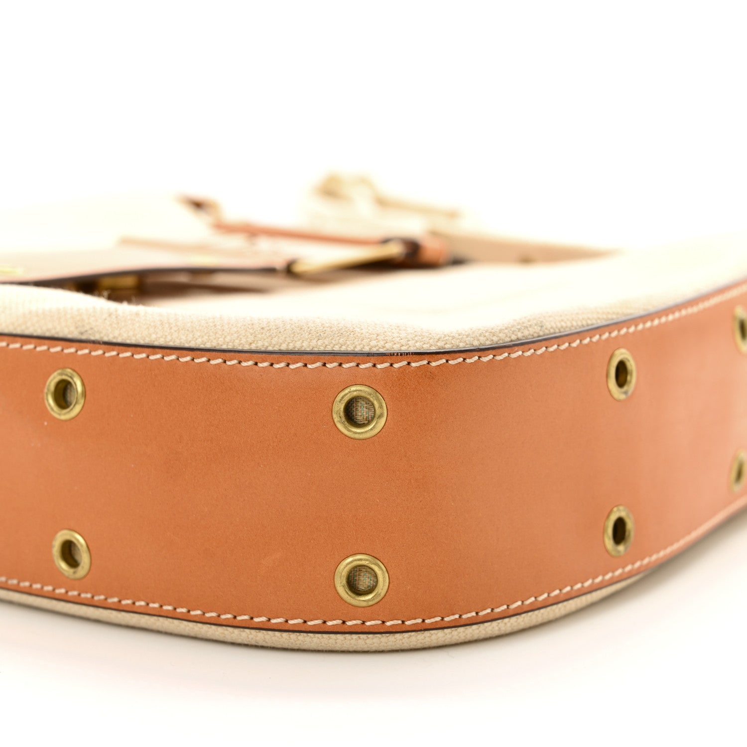 Christian Dior Canvas Street Chic Large Columbus Ave Beige 10 of 16