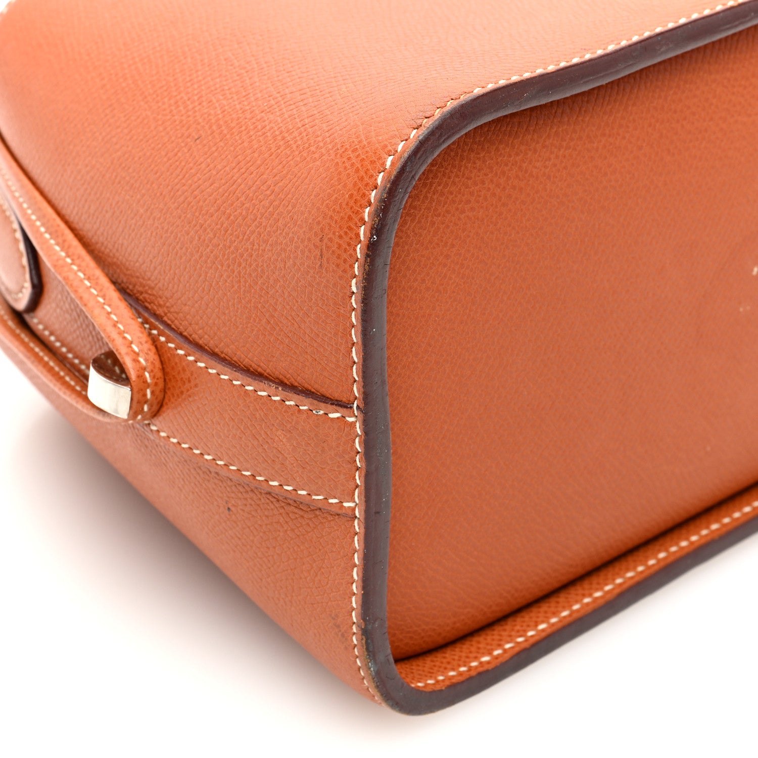 Hermes Courchevel Sac De Paris Gold 9 of 13