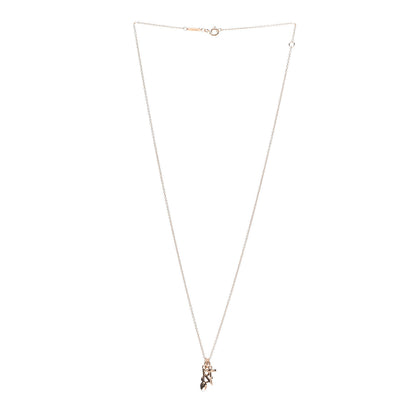 Tiffany 18K Rose Gold Wine and Dine Pendant Necklace 3 of 6