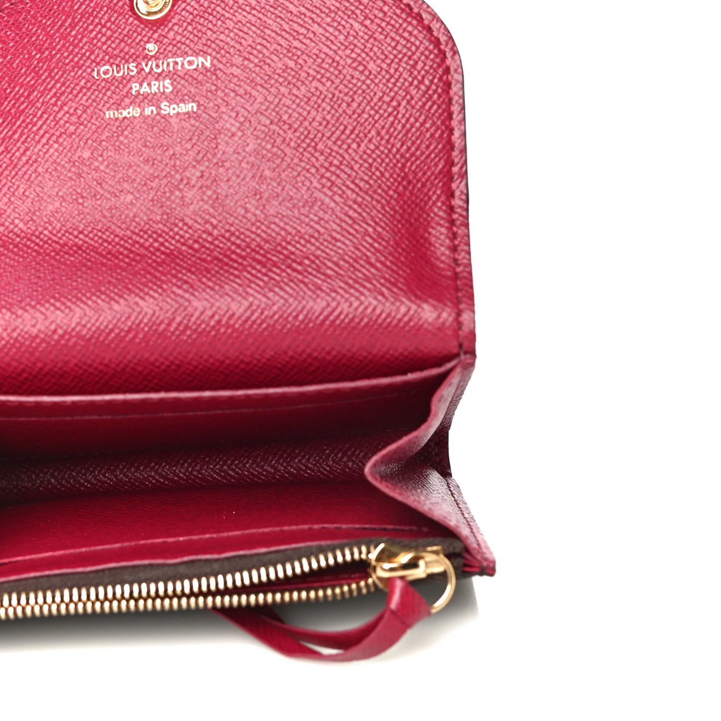 Monogram Rosalie Coin Purse Fuchsia