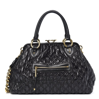 Marc Jacobs Calfskin Quilted Stam Black 1 of 12