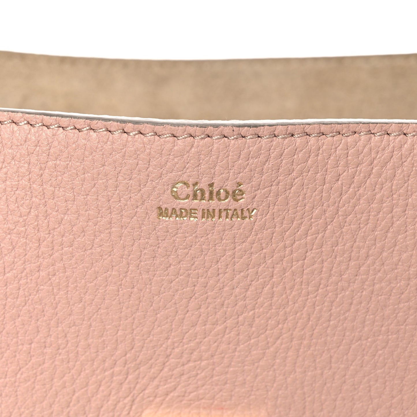 Grained Lambskin Drew Shoulder Bag Cement Pink