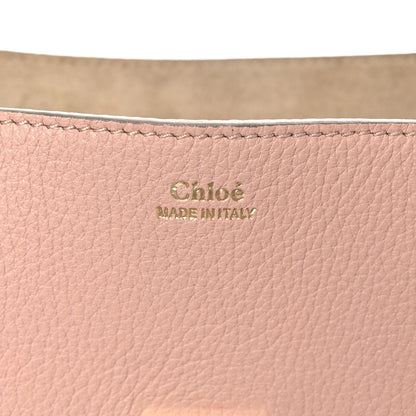 Chloe Grained Lambskin Drew Shoulder Bag Cement Pink 6 of 13