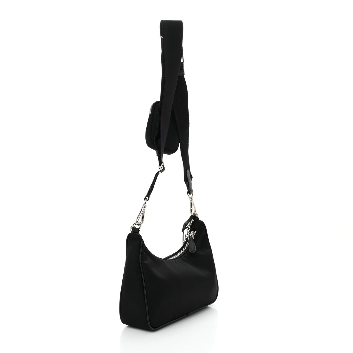 Nylon Re-Edition 2005 Shoulder Bag Black