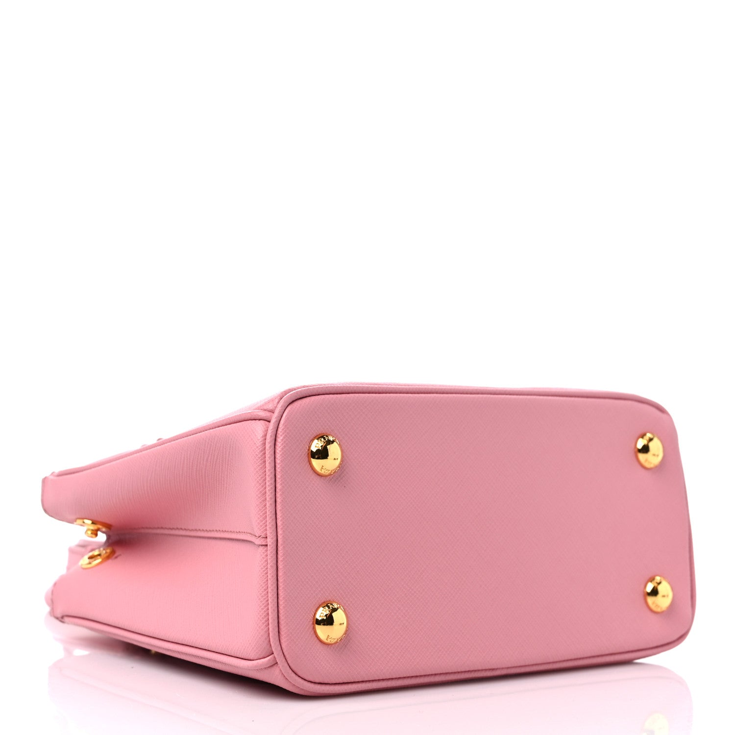Prada Saffiano Mini Galleria Double Zip Tote Petalo 4 of 10