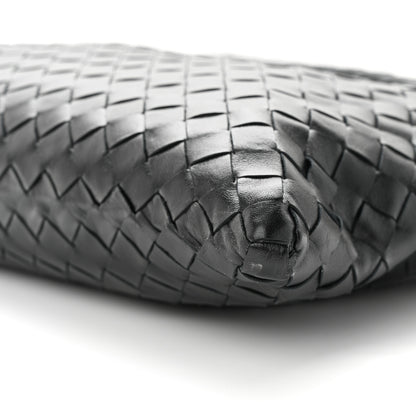 Bottega Veneta Calfskin Intrecciato Small Hop Black 10 of 10