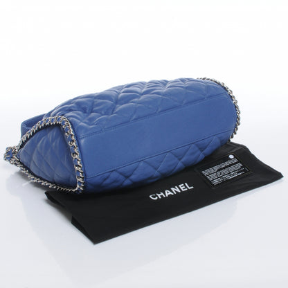 Chanel Lambskin Chain Around Hobo Royal Blue 4 of 7
