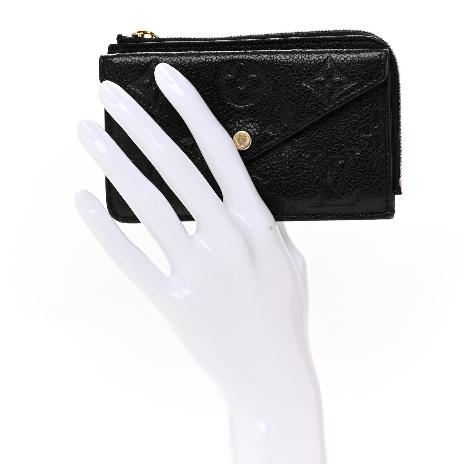 Louis Vuitton Empreinte Recto Verso Card Holder Black 2 of 9