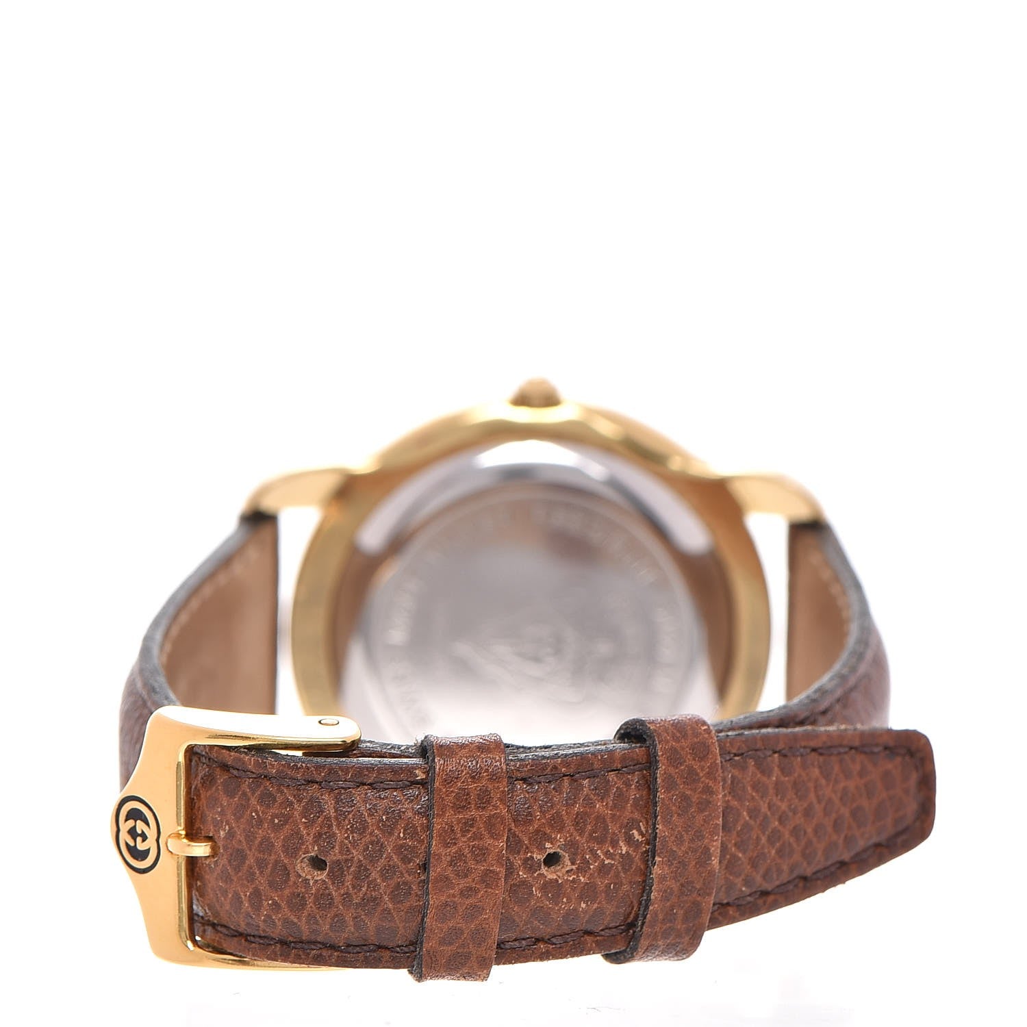 Gucci Stainless Steel Lizard 35mm 5100M Quartz Watch 4 of 10