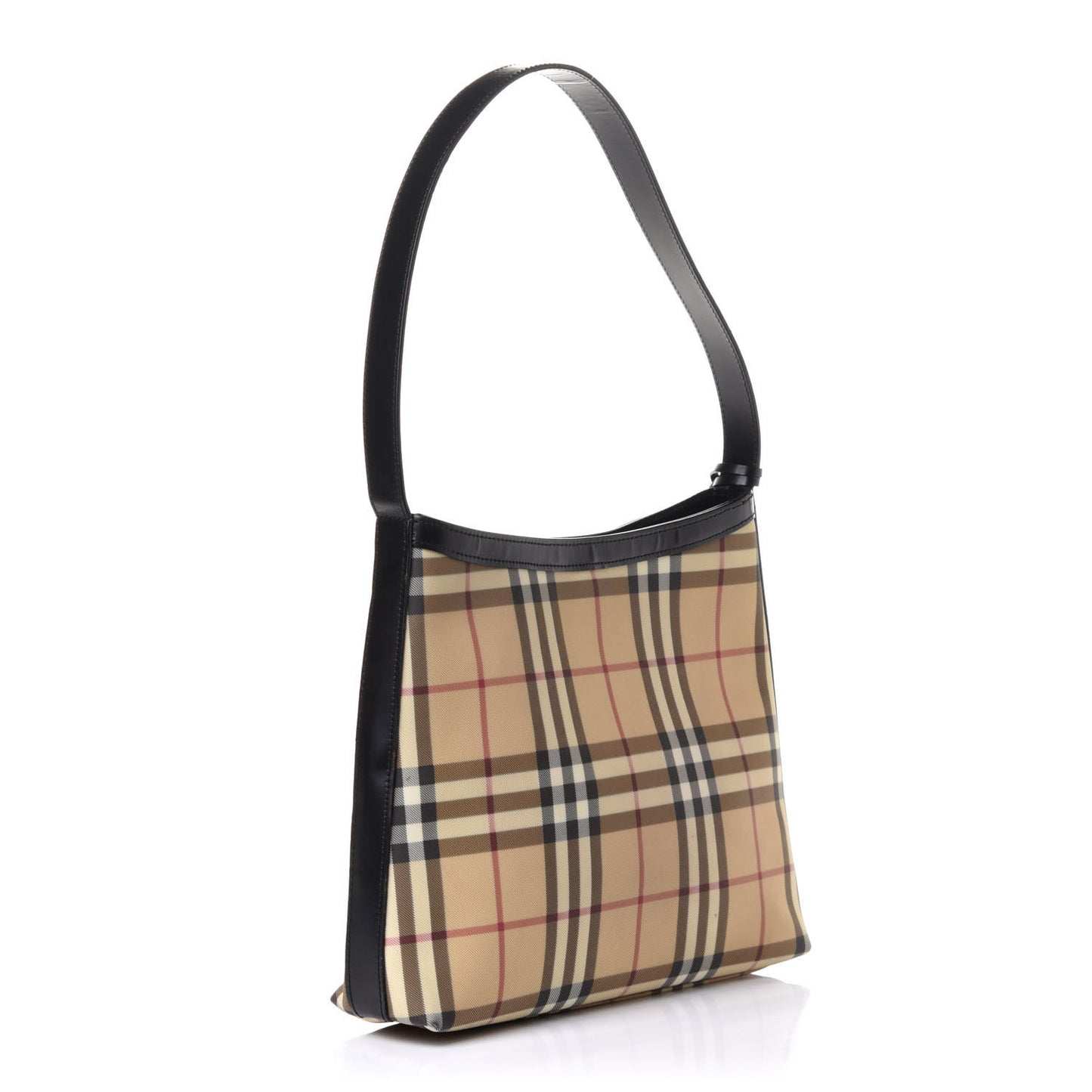 Vintage Check Shoulder Bag Black