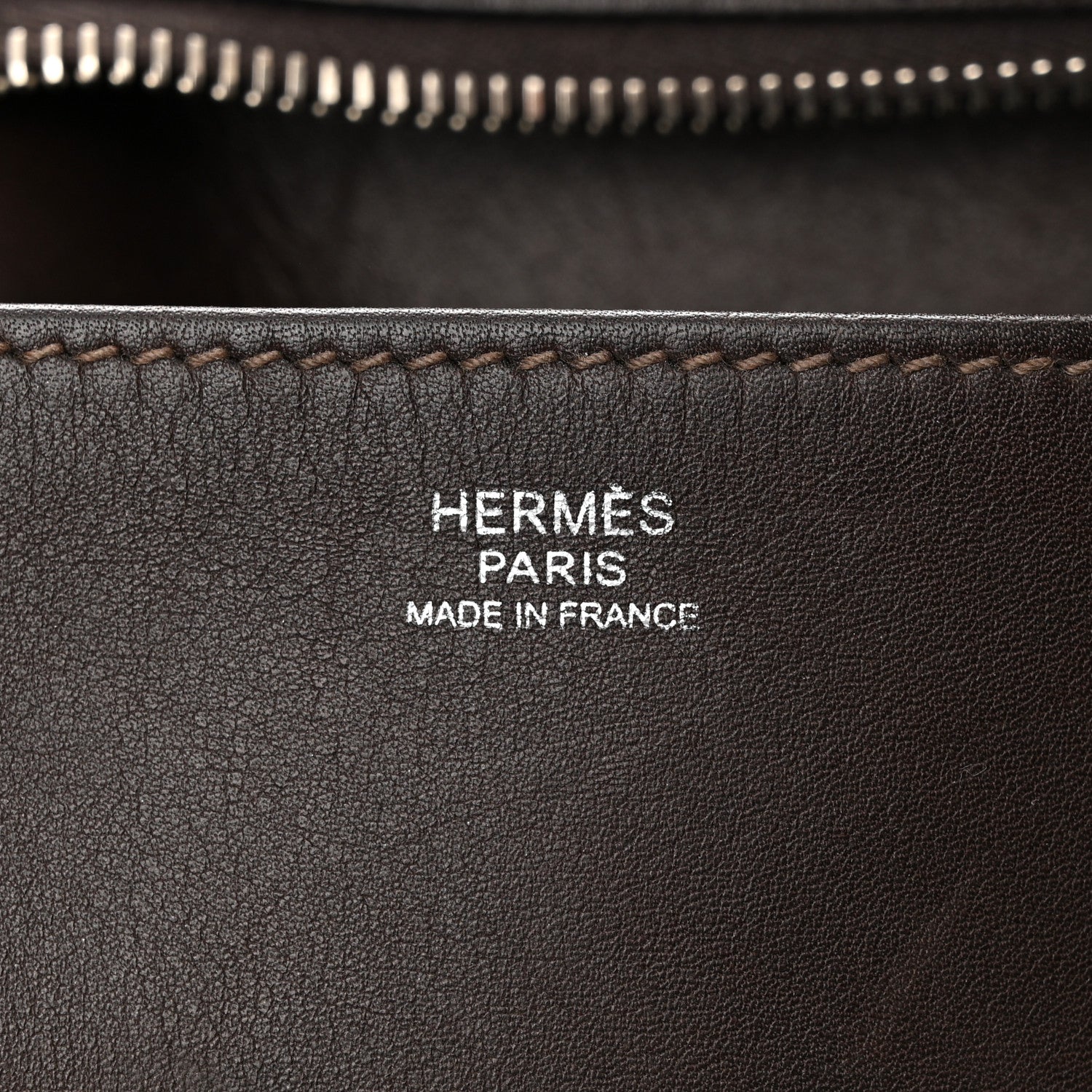 Hermes Toile Swift Jumping Shopping Bag Chocolate 6 of 11