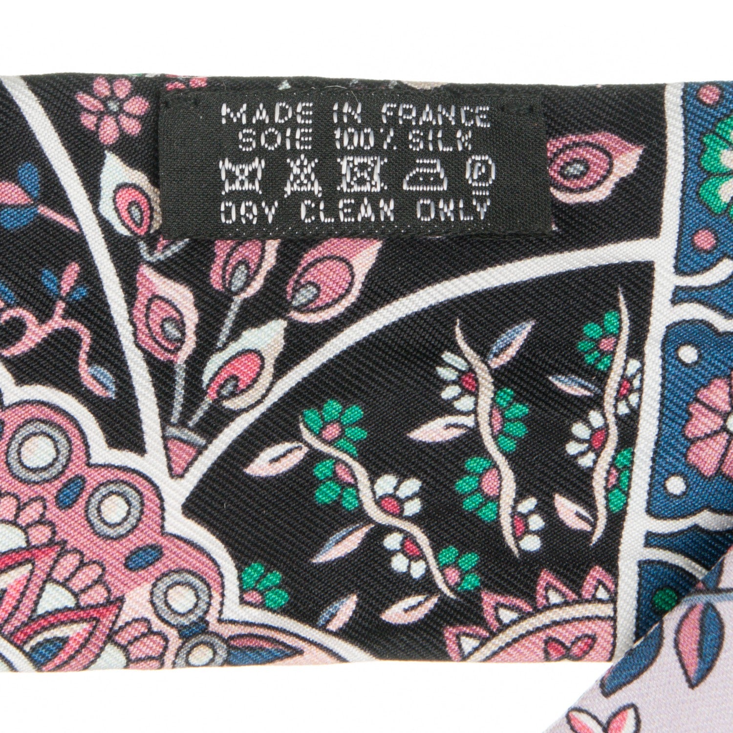Hermes Silk Au Pays Des Oiseaux Fleurs Twilly 3 of 5