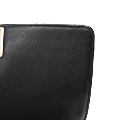 Chanel Patent Medium Boy Reverso Flap Black 17 of 17